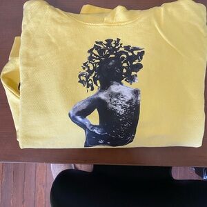 Yellow Graphic Sweatshirt